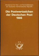 JAHRESZUSAMMENSTELLUNGEN J 3 , 1986, Jahreszusammenstellung, Pracht, Mi. 100.- - Sonstige & Ohne Zuordnung