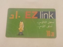 JORDAN-(PC-JOR-FAN-04)-MFASTLINK PREPIAD-(plastic-board)-(90)-(JD10)-(03-13-25-09-60-63-98)-(000003704343)-used Card - Jordania