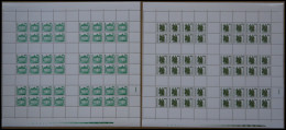 ZUSAMMENDRUCKE MHB 20/1I , 1990, Markenheftchenbogen Schiller Denkmal Postfrisch, Pracht, Mi. 120.- - Zusammendrucke