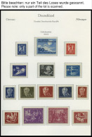 SAMMLUNGEN , 1949-58, Postfrische Komplette Saubere Sammlung Im KA-BE Falzlosalbum, Prachtsammlung - Collections