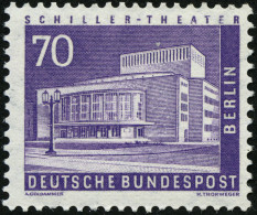 ROLLENMARKEN 152R , 1956, 70 Pf. Schillertheater, Einzelmarke Mit Gerader Nummer, Pracht, Mi. 160.- - Rollo De Sellos