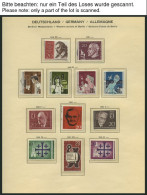 SAMMLUNGEN , 1960-90, Sammlungsteil Im Schaubek Falzlosalbum, In Den Hauptnummern Komplett, Prachterhaltung - Collections