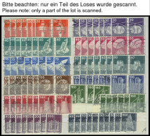 LOTS O, 1974-83, Saubere Dublettenpartie, Komplett, Je 6-10x, Feinst/Pracht, Mi. Ca. 2500.- - Other & Unclassified