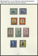 LOTS O, Karton Mit 5 Teilsammlungen Berlin Von 1954-83 Fast Nur Auf Falzlosseiten, Zusätzlich Auch Diverse Postfrische W - Colecciones