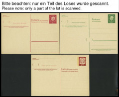 GANZSACHEN Aus P 1d-113 BRIEF, 1949-74, 64 Verschiedene Ungebrauchte Ganzsachenkarten, Fast Nur Prachterhaltung - Colecciones