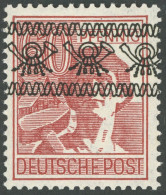 AMERIK. U. BRITISCHE ZONE 49Ia , 1948, 60 Pf. Braunkarmin Bandaufdruck, Postfrisch, Pracht, Gepr. Schlegel, Mi. 110.- - Sonstige & Ohne Zuordnung