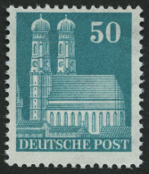 AMERIK. U. BRITISCHE ZONE 92eg , 1948, 50 Pf. Eng Gezähnt, Leichter Herstellungsbedingter Gummibug, Pracht, Mi. 170.- - Sonstige & Ohne Zuordnung