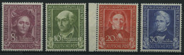 BUNDESREPUBLIK 117-20 , 1949, Helfer Der Menschheit, Prachtsatz, Mi. 120.- - Unused Stamps