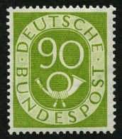 BUNDESREPUBLIK 138 , 1952, 90 Pf. Posthorn, Pracht, Mi. 550.- - Ongebruikt