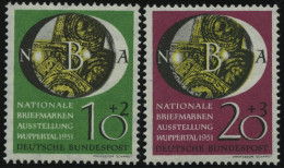 BUNDESREPUBLIK 141/2 , 1951, NBA, Pracht, Mi. 90.- - Ungebraucht