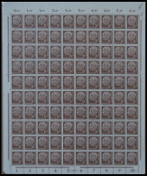 BUNDESREPUBLIK 180 , 1954, 6 Pf. Heuss Im Bogen (100) Mit HAN 15365.53 1, Postfrisch, Pracht - Otros & Sin Clasificación