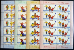 BUNDESREPUBLIK 2165-68KB , 2001, Sporthilfe Im Kleinbogensatz, Postfrisch, Pracht, Mi. 100.- - Unused Stamps