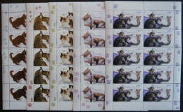 BUNDESREPUBLIK 2402-06KB , 2004, Katzen Im Kleinbogensatz, Postfrisch, Pracht, Mi. 120.- - Unused Stamps