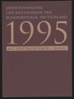 JAHRESSAMMLUNGEN Js 3 BrfStk, 1995, Jahressammlung, Pracht, Mi. 160.- - Andere & Zonder Classificatie