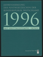 JAHRESSAMMLUNGEN Js 4 BrfStk, 1996, Jahressammlung, Pracht, Mi. 130.- - Altri & Non Classificati