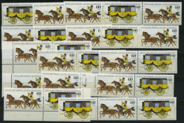 ENGROS 1255/6 , 1985, Mophila, 15 Zusammendruck-Paare, Pracht, Mi. 120.- - Unused Stamps