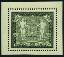 BELGIEN 287 , 1930, 4 Fr. Philatelistische Ausstellung, Pracht, Mi. 110.- - Unused Stamps