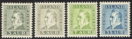 ISLAND 183-86 , 1935, Jochumsson, Postfrischer Prachtsatz, Mi. 90.- - Andere & Zonder Classificatie
