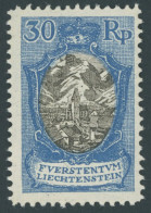 LIECHTENSTEIN 64 , 1925, 30 Rp. Kirche In Bendern, Postfrisch, Pracht, Mi. 70.- - Altri & Non Classificati