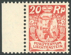 LIECHTENSTEIN 70 , 1926, 20 Rp. Dunkelzinnoberrot, Postfrisch, Pracht, Mi. 170.- - Andere & Zonder Classificatie