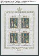 LIECHTENSTEIN 706-90KB , 1978-81, Komplett In Kleinbogen, U.a. Mit Mi.Nr. 713-16, 725-27, 734, 743-48, 757-60, Postfrisc - Sonstige & Ohne Zuordnung