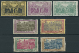 MONACO 97-103 , 1925, Ansichten, Postfrischer Prachtsatz, Mi. 100.- - Otros & Sin Clasificación