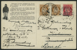 NORWEGEN 76, 79 BRIEF, 1924, Fram - Karte, Von POLHAVET Nach Finnland, Pracht - Andere & Zonder Classificatie