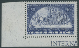 ÖSTERREICH 1918-1938 556C , 1933, 50 G. WIPA, Gezähnt Ks 12, Postfrisch, Pracht, Mi. 800.- - Sonstige & Ohne Zuordnung