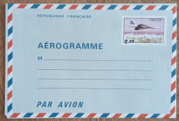 AEROGRAMME 1007-AER - Avion Concorde Survolant Paris - 1977/80 - Neuf - Luchtpostbladen