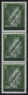 ÖSTERREICH 1945-1949 668Ic+a+b , 1945, 5 Pf. Gitteraufdruck, Type I, Alle 3 Gittertypen, Im Senkrechten Dreierstreifen,  - Altri & Non Classificati