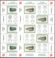 ÖSTERREICH AB 1950 2345,2414KB , 2001, 20 S. Und 2.54 EUR Tag Der Briefmarke Je Im Kleinbogen, Postfrisch, Pracht, Mi. 8 - Other & Unclassified