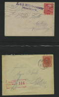 LOTS 1916, Kleine Sammlung Von 14 Verschiedenen Zensurbelegen, Einige Bessere, Feinst/Pracht - Sammlungen