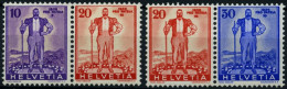 SCHWEIZ BUNDESPOST A294/5,A 295/6 , 1936, Pro Patria, 2 Prachtpaare, Mi. 97.- - Neufs