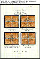 SCHWEIZ BUNDESPOST 696-712y VB O, 1963-68, Postgeschichtliche Motive Und Baudenkmäler, Phosphoreszierendes Papier (15 We - Oblitérés