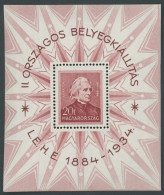 POLEN Bl. 1 , 1934, Block Liszt, Pracht, Mi. 170.- - Ongebruikt