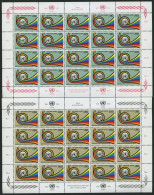 UNO - GENF 60/1KB , 1976, 25 Jahre Postverwaltung Im Kleinbogensatz (20), Pracht, Mi. 80.- - Autres & Non Classés