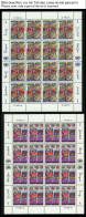 UNO - GENF ,o , Komplette Postfrische Sammlung UNO-Genf Von 1969-90 Im Borek Falzlosalbum, Mit Vielen Kleinbogen, Zusätz - Other & Unclassified