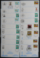UNO - WIEN 1-13 BRIEF, 1980/1, 13 Verschiedene Weiße Karten, Pracht - Altri & Non Classificati