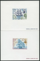 NEUKALEDONIEN 819,914P , 1988/91, 36, 200 F. Schiffe, Je Als Epreuves De Luxe, Pracht - Other & Unclassified