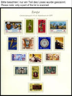 EUROPA UNION , 1976, Kunsthandwerk, Kompletter Jahrgang, Pracht, Mi. 164.- - Colecciones