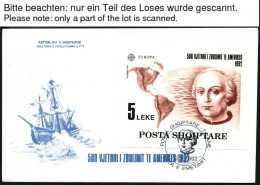 EUROPA UNION FDC BRIEF, 1992, Entdeckung Amerikas, überkomplett Auf FDC`s, Pracht - Sammlungen