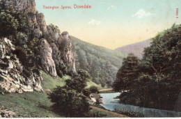 BV83.  Vintage Postcard.   Tissington Spires.   Dovedale.   Derbyshire - Derbyshire