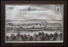 HASSELFELDE, Gesamtansicht, Kupferstich Von Merian Um 1645 - Stiche & Gravuren