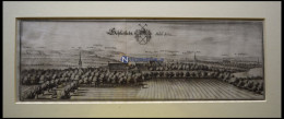 SCHLIESTEDT/SCHÖNINGEN In Niedersachsen, Gesamtansicht, Kupferstich Von Merian Um 1645 - Prints & Engravings
