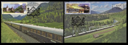 Austria 2010 - Orient Express Carte Maximum Set - Cartas Máxima