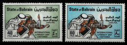 Bahrain 1977 - Mi-Nr. 274-275 ** - MNH - Bildungstag - Bahrein (1965-...)