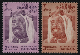 Bahrain 1980 - Mi-Nr. 296-297 ** - MNH - Emir Scheich Isa Bin Salman Al Chalifa - Bahrain (1965-...)