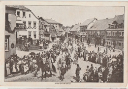 AK Hildburghausen, 600-Jahre-Feier 1924, Festumzug "Die Germanen" - Hildburghausen