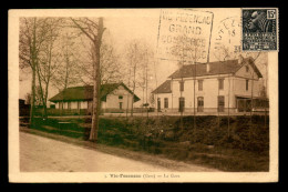 32 - VIC-FEZENSAC - LA GARE DE CHEMIN DE FER - Vic-Fezensac