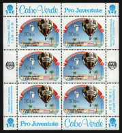 Kap Verde 1989 - Mi-Nr. 558 ** - MNH - KLB - Ballonpost - Kap Verde